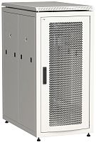 ITK Шкаф сетевой напольный 19" LINEA N 18U 600х1000мм перфорированная передняя дверь серый | код LN35-18U61-P | IEK